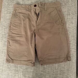 Gap Khakis 10” Shorts Tan Chino Mens Size 28